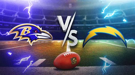 Kickoff from SoFi Stadium is set for 8 p. . Ravens vs chargers prediction sportsbookwire